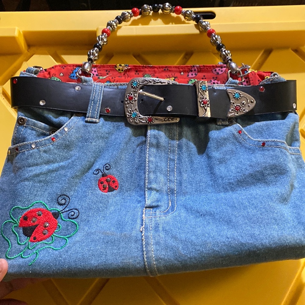 Jean bag.